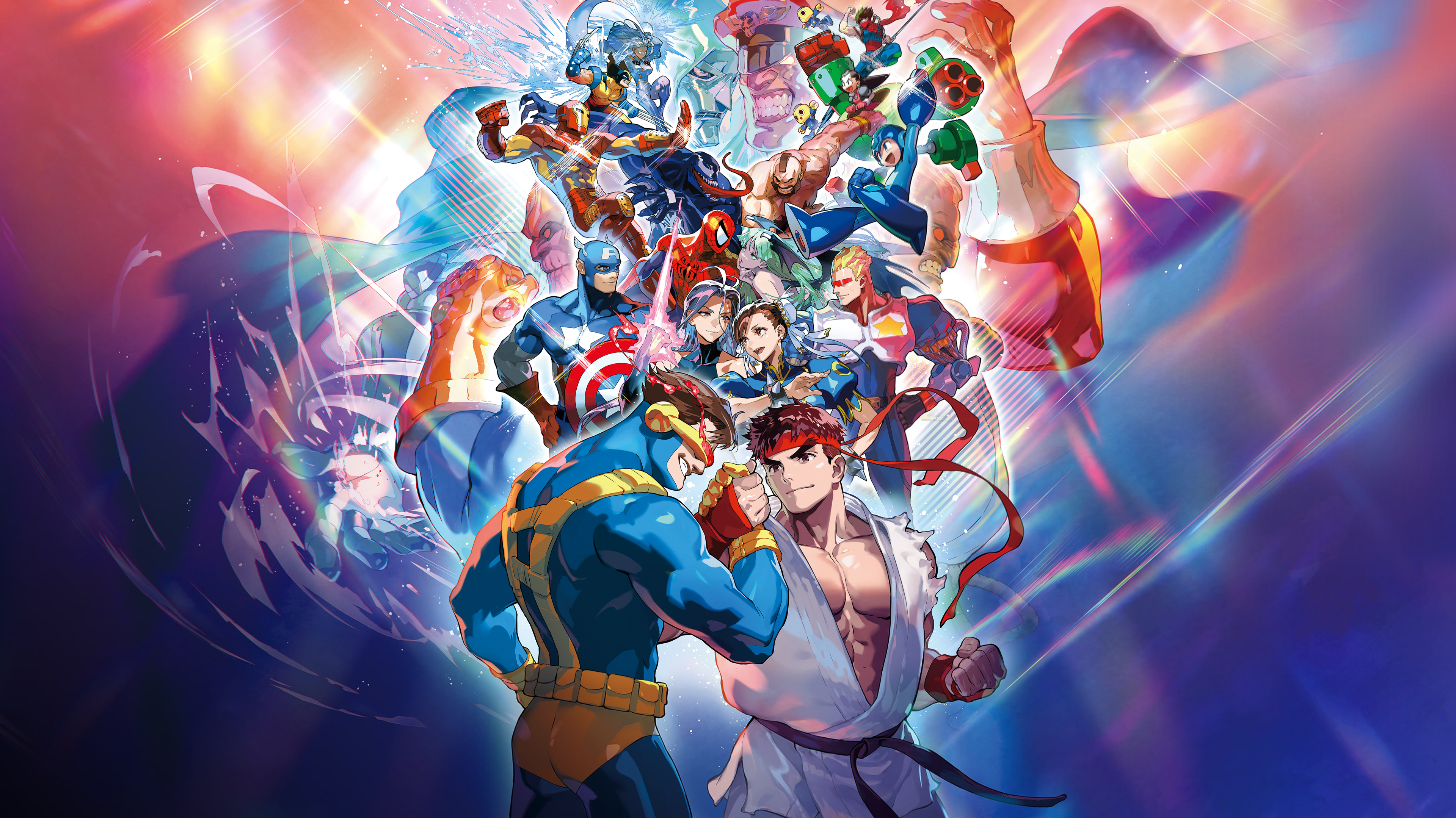 Marvel vs. Capcom Collection key art